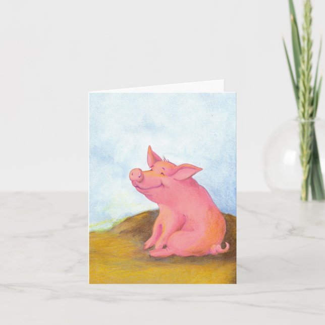 Piggy Pinkles / Notecards (Front)