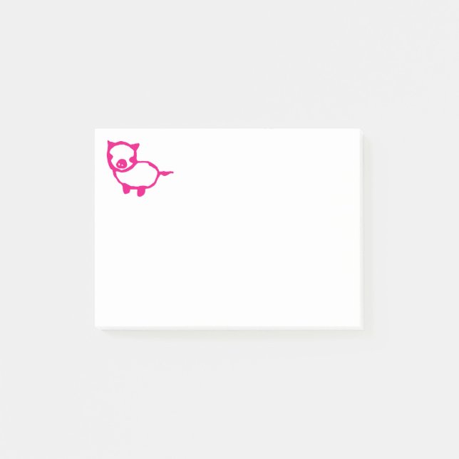 Piggy Post-It Post-it Notes (Front)