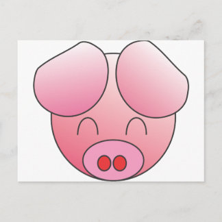 PIGGY POSTCARD