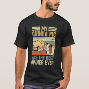 Piggy Quote Guinea Pig Vintage Pet Owner T-Shirt
