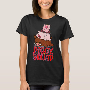 Piggy Squad Pig For Boys T-Shirt