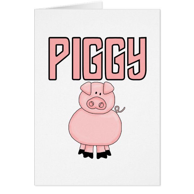 Piggy T-shirts and Gifts (Front)