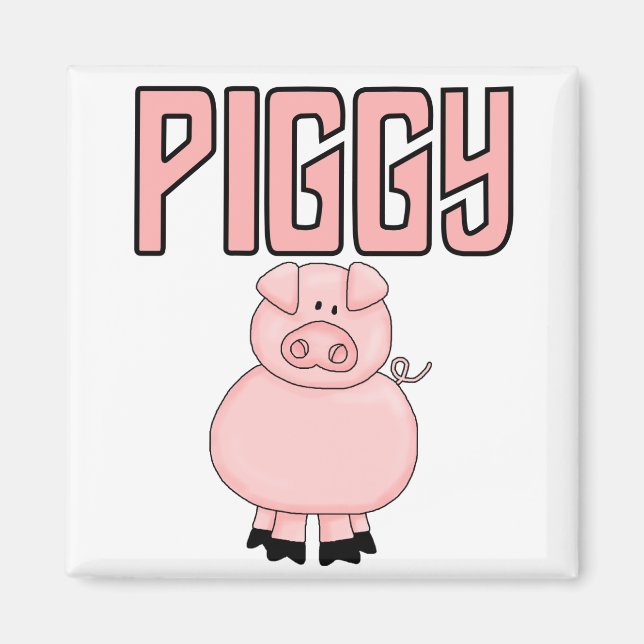 Piggy T-shirts and Gifts Magnet (Front)