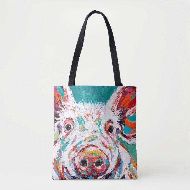 Piggy Tote Bag (Front)