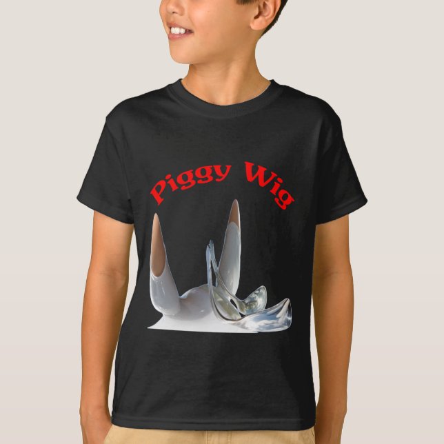 Piggy Wig T-Shirt (Front)