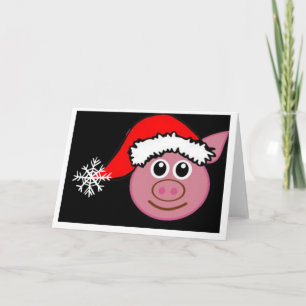 PIGGY WISHES YOU **MERRRRY CHRISTMAS** HOLIDAY CARD