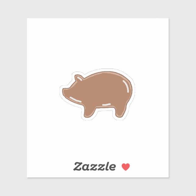 PiggyPan-Vinyl Sticker (Sheet)
