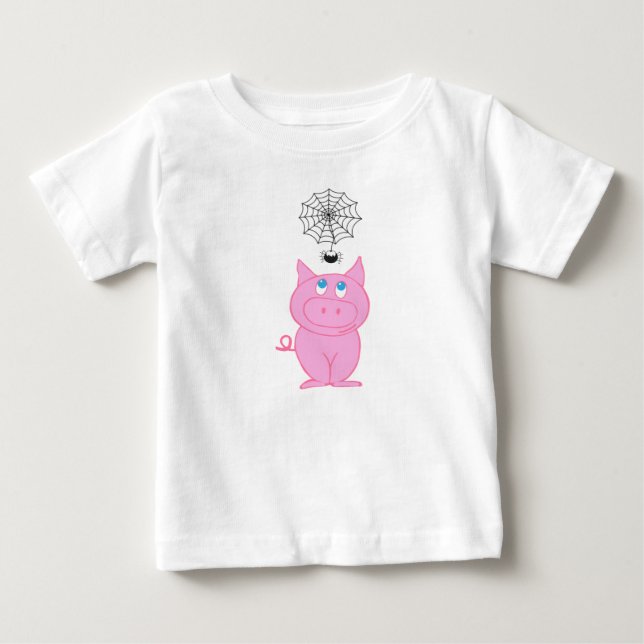 Piggy's Web Toddler T-Shirt (Front)