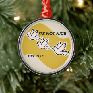 pigien metal ornament
