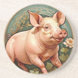 Piglet Coaster
