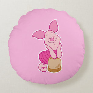 Piglet Round Pillow