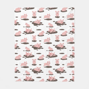 Piglets Fleece Blanket