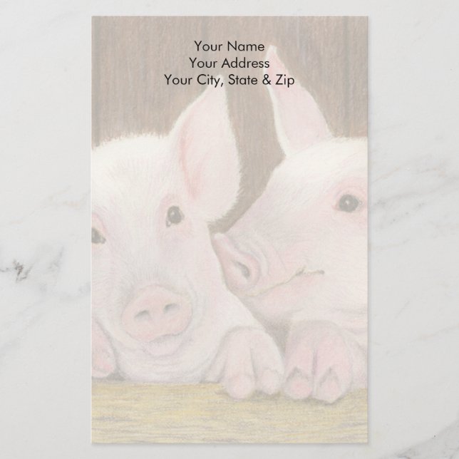 Piglets Stationery (Front)