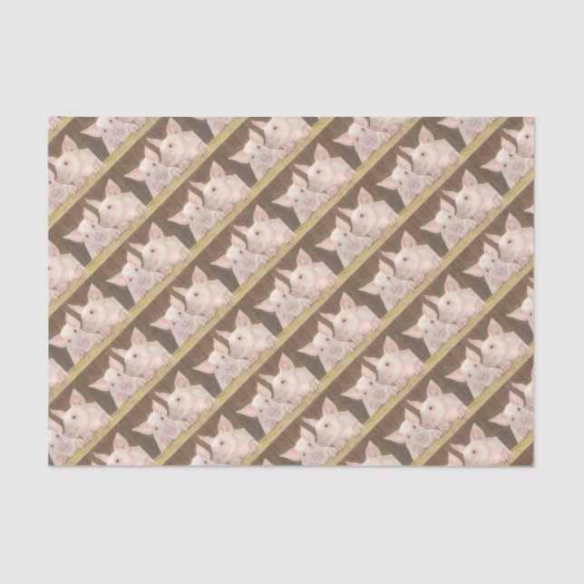 Piglets Tissue Paper (Front)