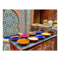 Pigments for Sale in the Medina - Marrakech