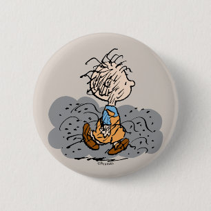 Pigpen Walking Cloud 6 Cm Round Badge