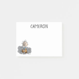 Pigpen Walking Cloud Post-it Notes