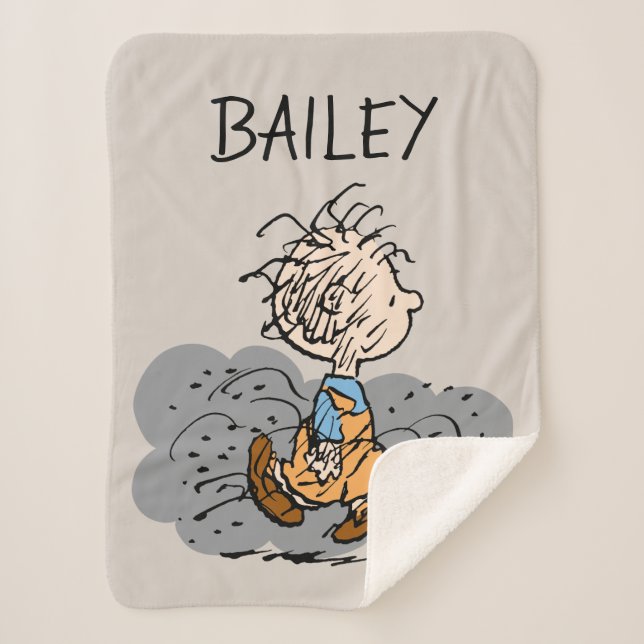 Pigpen Walking Cloud Sherpa Blanket (Front)