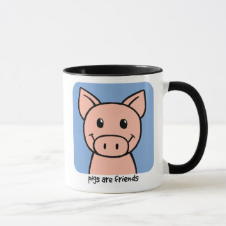 Pigs Are Friends Mug