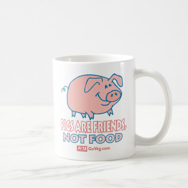 Pigs Are Friends Mug (Right)