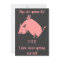 "Pigs are gonna fly!" wedding invitation
