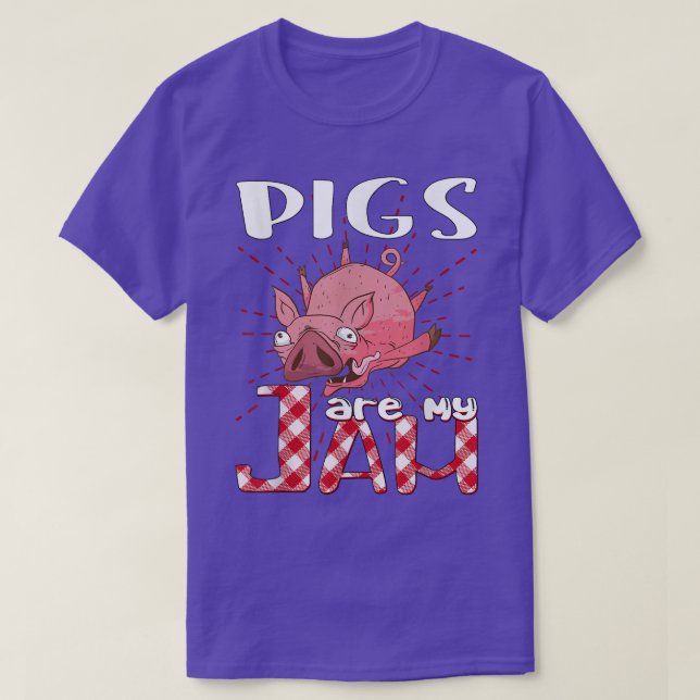 Pigs Are My Jam 4986  T-Shirt (Design Front)