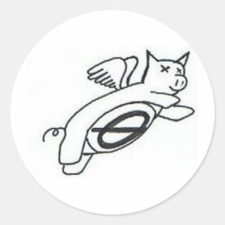 Pigs Fly Sticker
