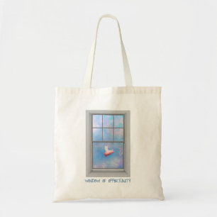 Pigs Fly-Window of Opportunity Tote Bag