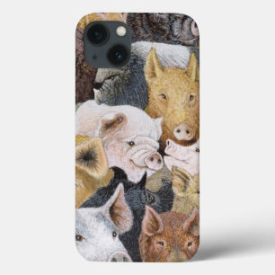 Pigs Galore iPhone 13 Case