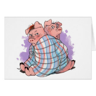 Pigs in a Blanket Card