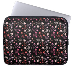 Pigs Pattern Laptop Sleeve