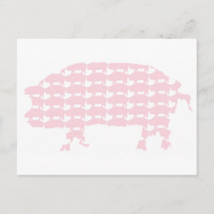 Pigs Postcard