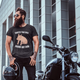PIGS SMARTER THAN DOGS, PIG LOVER T-SHIRTS