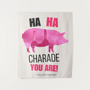 Pigs  tapestry