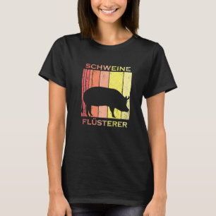 Pigs Whisperer Vintage Funny Farmers Pig Premium T-Shirt