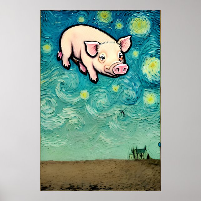 Pigs Will Fly Poster (Front)