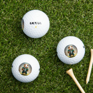 Pigskin Prodigy: The Guinea Pig Quarterback Golf Balls