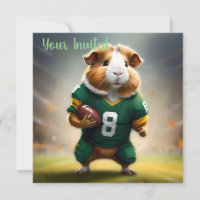 Pigskin Prodigy: The Guinea Pig Quarterback,