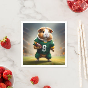 Pigskin Prodigy: The Guinea Pig Quarterback, Napkin
