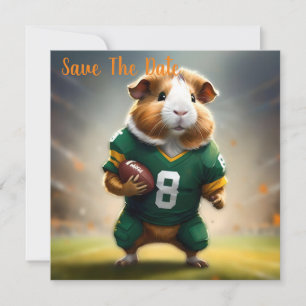 Pigskin Prodigy: The Guinea Pig Quarterback, Save The Date