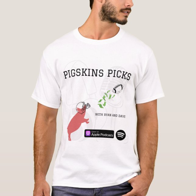 Pigskins Picks T-Shirt (Front)