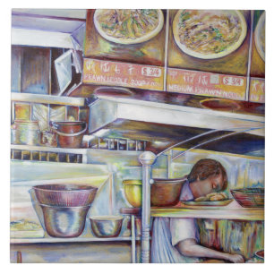 PIgtail Soup, Singapore Ceramic Tile