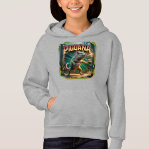 Piguana Illustration – Pig Iguana Scary Animal