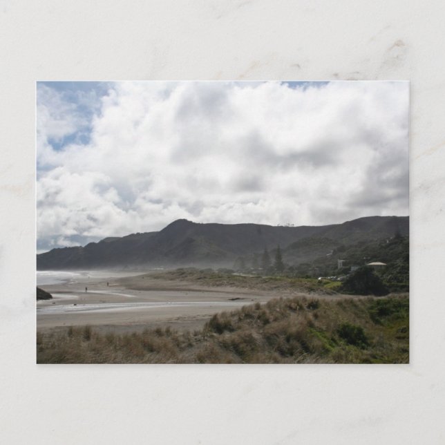 Piha Beach #1 Postcard (Front)