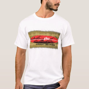 piha waves surfboard T-Shirt