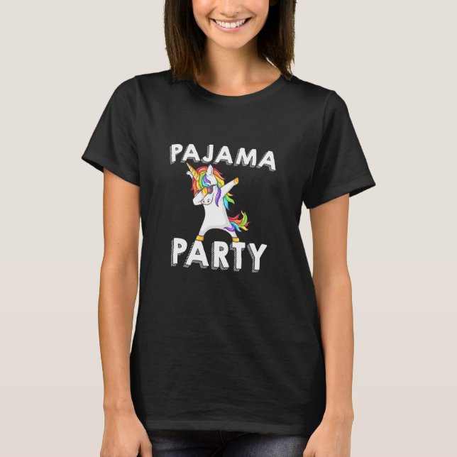 Pijama Party with Friend T-Shirt (Front)