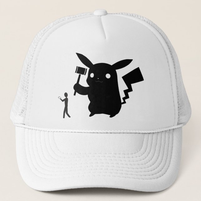 PIKA SMASH TRUCKER HAT (Front)