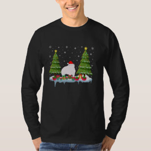 Pika Xmas Tree Lighting Men Women Ugly Christmas T-Shirt