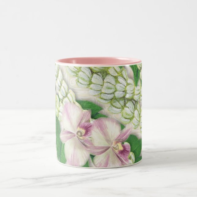 Pikake Lei(sq) Mug (Center)