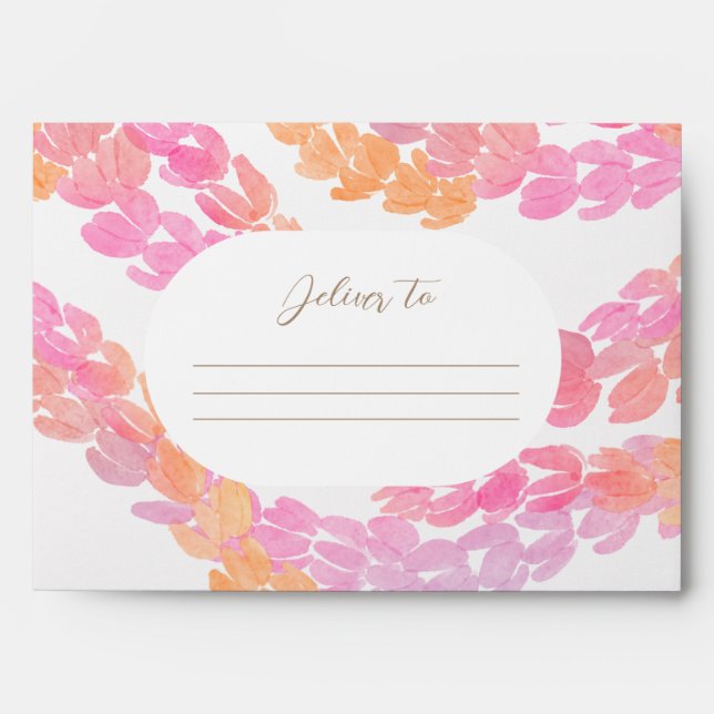 Pikake Wedding Envelope (Front)